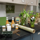 Some of the products being tested in Ford’s renewable materials lab.